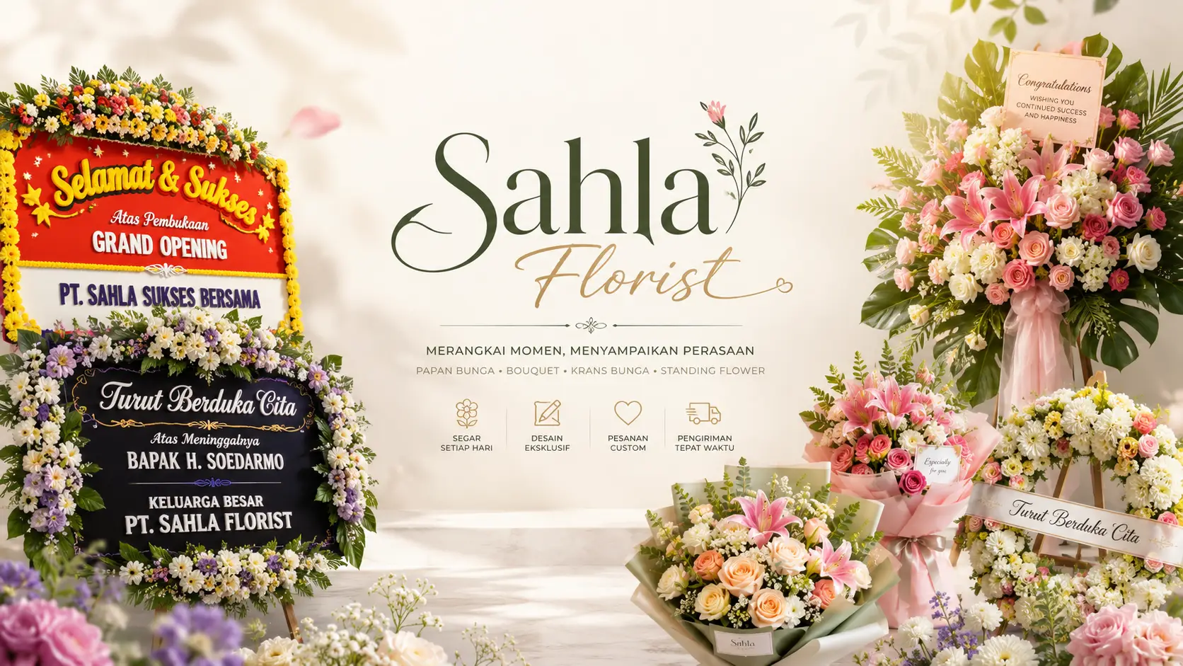 Toko Bunga Yayasan Dana Sosial Priangan Bandung